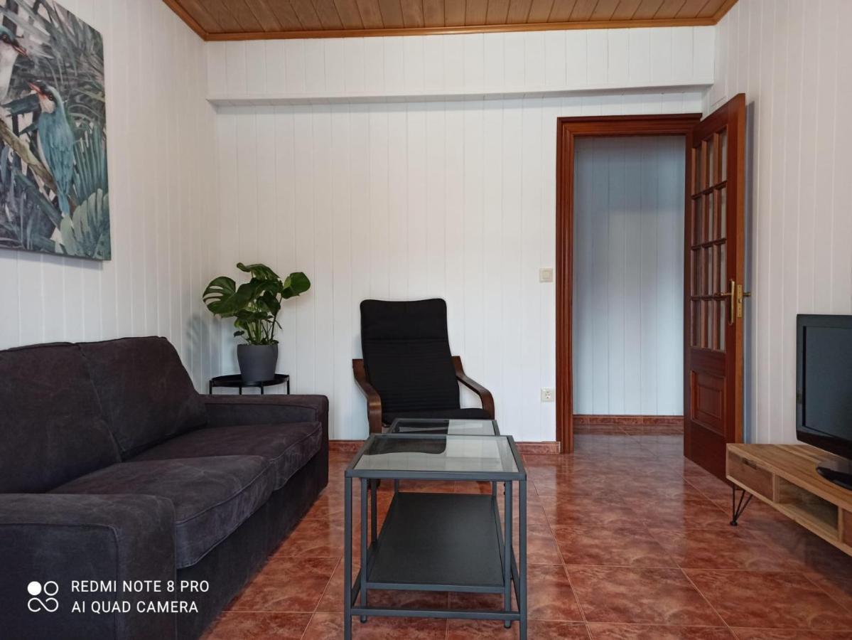 Casa da Costa - Piso con galería y terraza con vistas al mar Cedeira Exterior foto